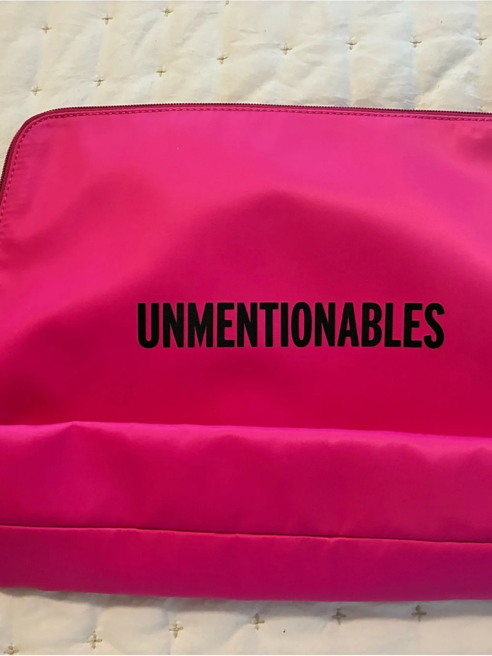 Unmentionables Kate Spade Hot Pink Travel Pouch